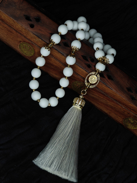 Четки из матового агата