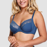 Лёгкий бюстгальтер с мягкой чашкой на каркасах (Размер: 75H) (Цвет: пудровый)