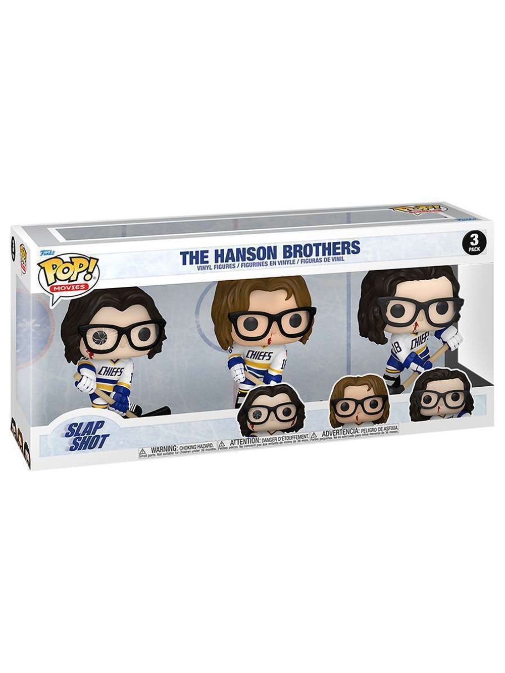 Фигурка Funko POP! Movies Slap Shot The Hanson Brothers (Steve/Jack/Jeff) 3PK 76041