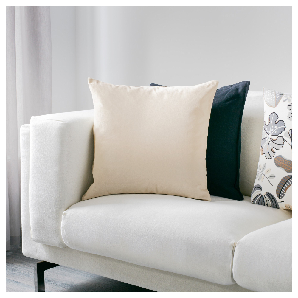 Чехол на подушку IKEA SANELA (САНЕЛА), Светло-бежевый, 50x50 см