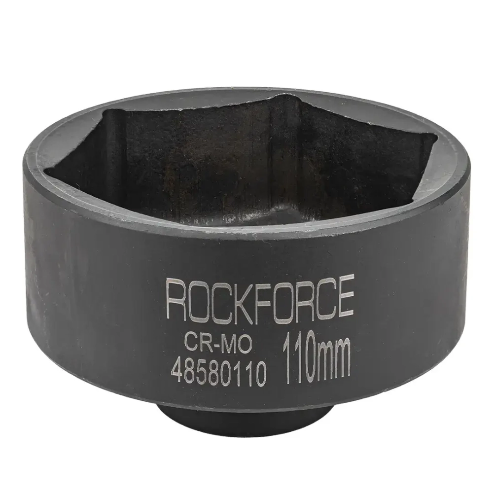 Головка ударная глубокая, 1'', 110мм (6гр.) RockForce RF-48580110