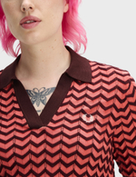 Джемпер-поло FRED PERRY Pointelle Knitted Shirt