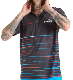 Теннисное поло Diadora SS Polo Icon - black
