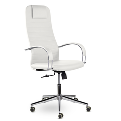 Кресло СН-601 Соло хром SoloСН Ср S-0402 (белый)