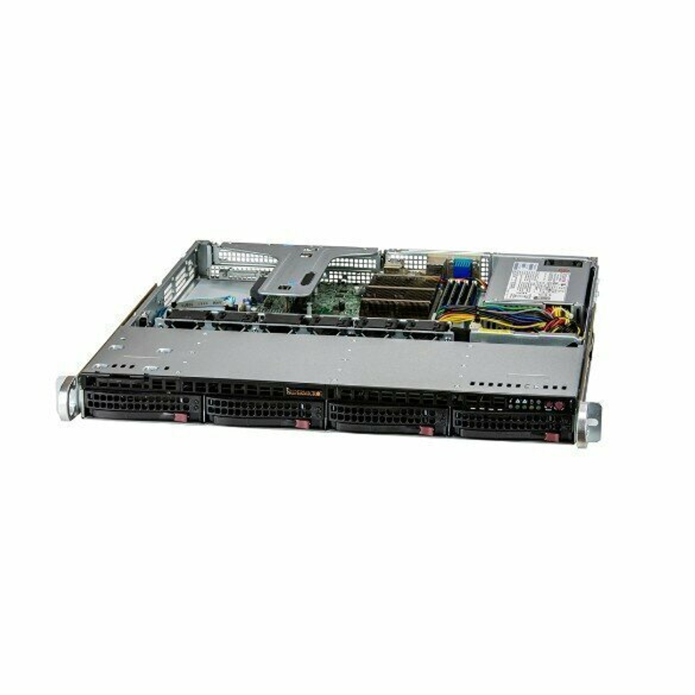 Сервер Supermicro A+ Server 2113S-WTRT без процессора/без ОЗУ/без накопителей/количество отсеков 2.5" hot swap: 16/1 x 1200 Вт/LAN 10 Гбит/c