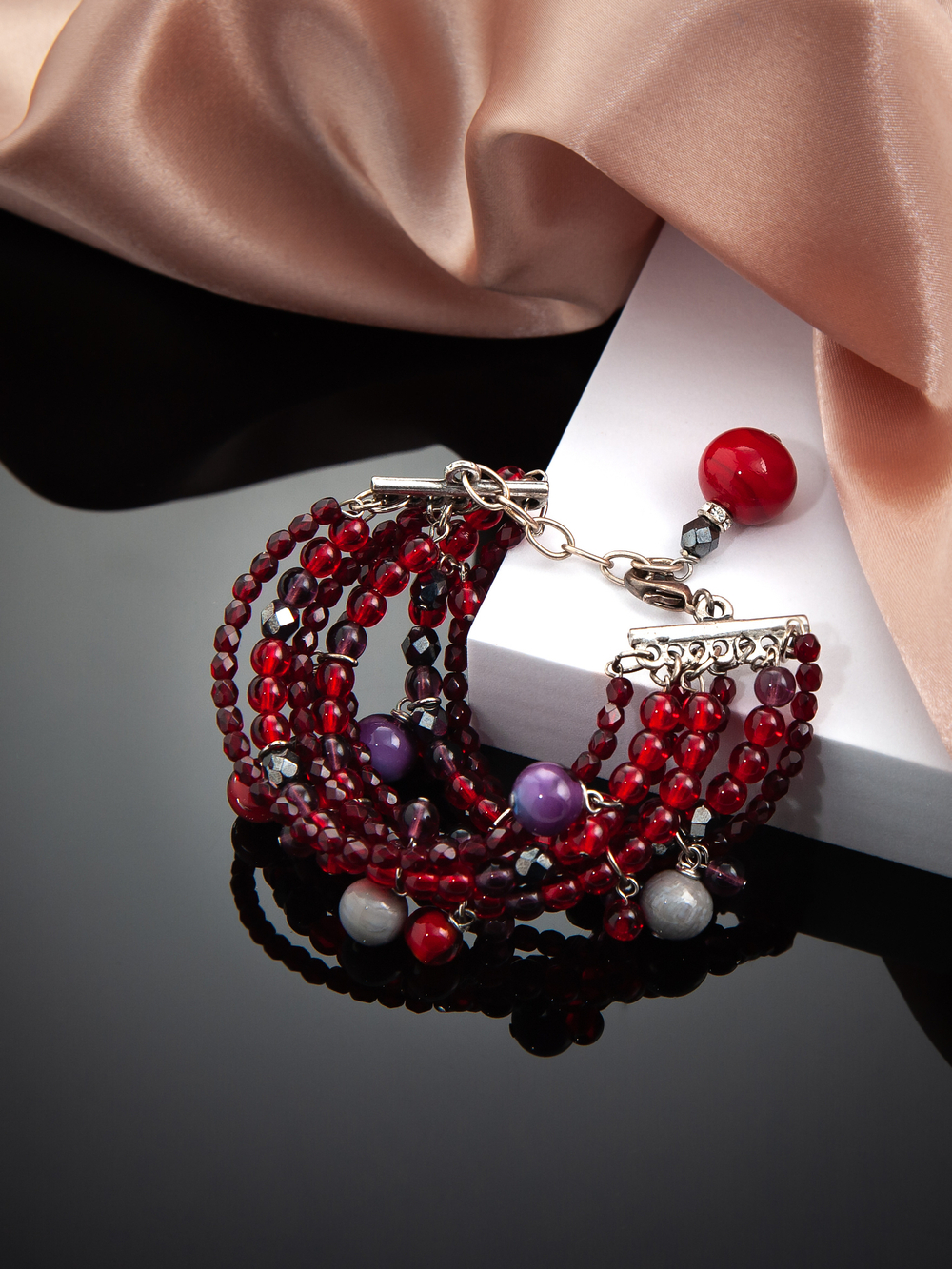 Браслет BR 6039 Gipsy red