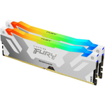 Оперативная память Kingston 32GB 6800MT/s DDR5 CL36 DIMM (Kit of 2) FURY Renegade RGB White XMP