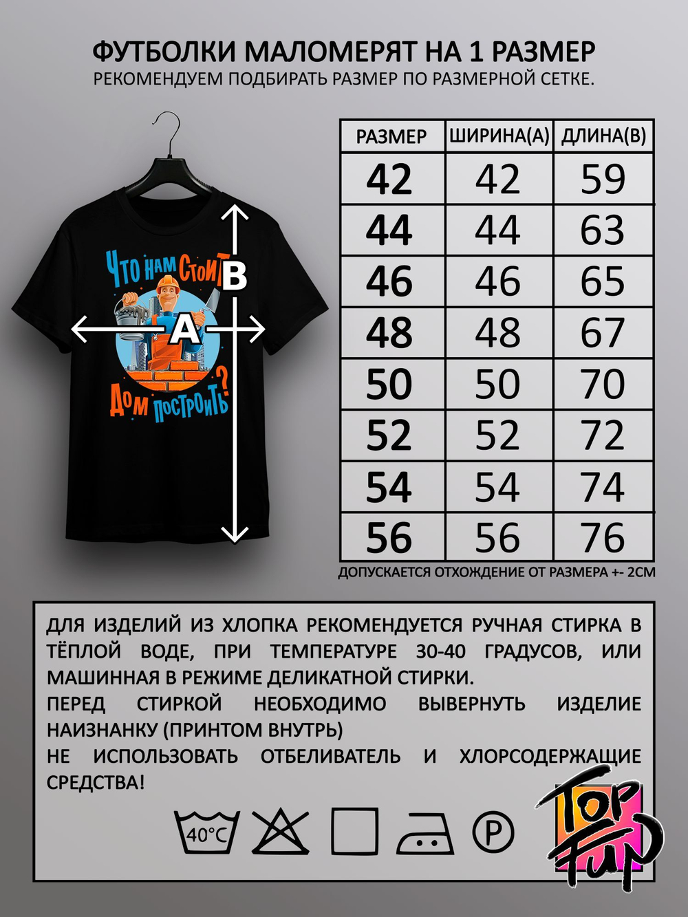 Футболка Что нам стоит дом построить