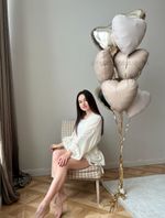 Воздушные шары №6048 (10 сердец)