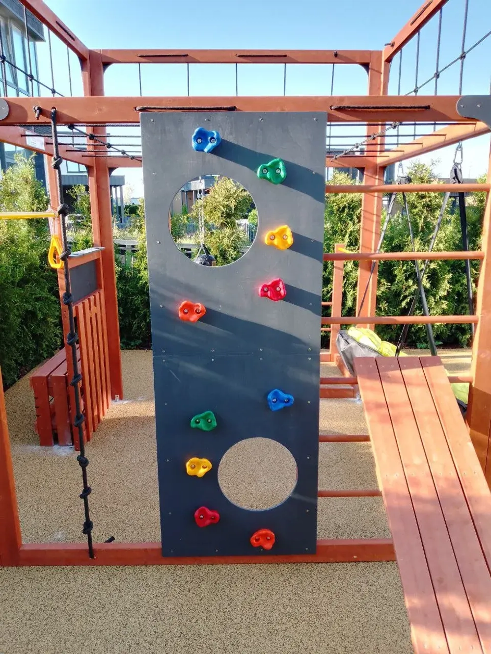 Детская площадка Савушка КУБ-1 (махагон)