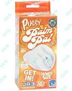 Белая вагина-мастурбатор PALM PAL