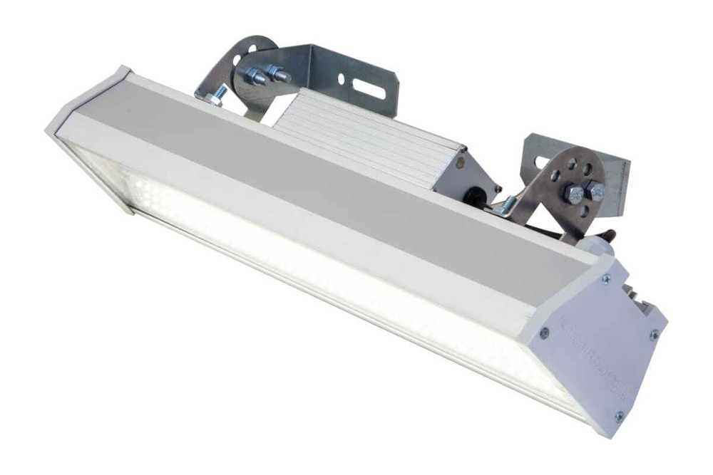 Светильник LED ДСП ПОЛЮС VS402 75W-10100Lm 5000К Прозрачный IP65 на поворотном кронштейне VS