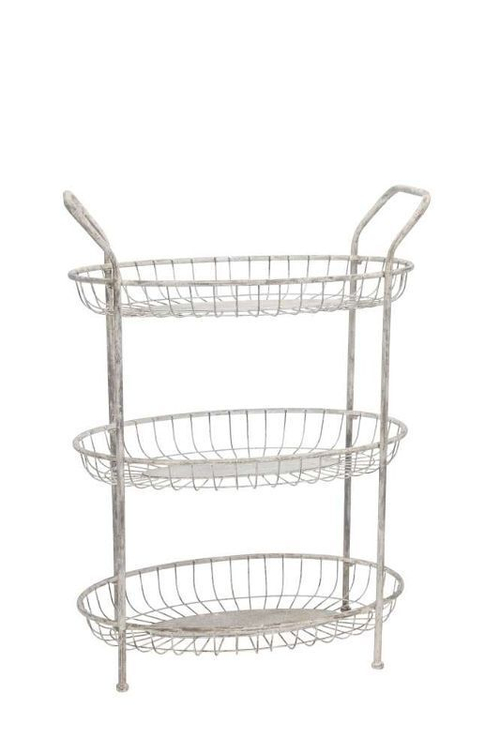 Этажерка декоративная "Британи" 61x35x83см