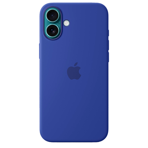 Силиконовый чехол с поддержкой MagSafe Apple Silicone Case для iPhone 16 Plus, Ultramarine (Ультрамарин)