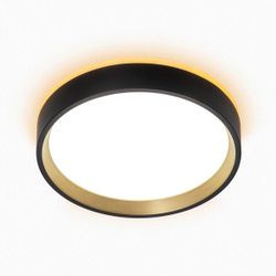 Citilux ETALON CL750181 LED Светильник с подсветкой Чёрный+Золото