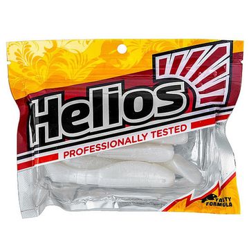 Виброхвост Chubby 3,55'/9 см Pearl 5шт. (HS-4-013) Helios