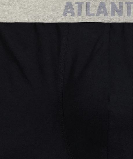 Трусы мужские боксеры (2шт), Atlantic 2BMH-012, черный