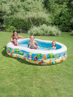 Бассейн детский надувной Лагуна 262х160х46 Intex 56490NP