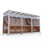 Площадка для сбора мусора Район на 2 контейнера + КГГ