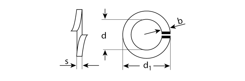 ЗУБР DIN 127, 12 мм, 12 шт, пружинная шайба (4-303856-12)
