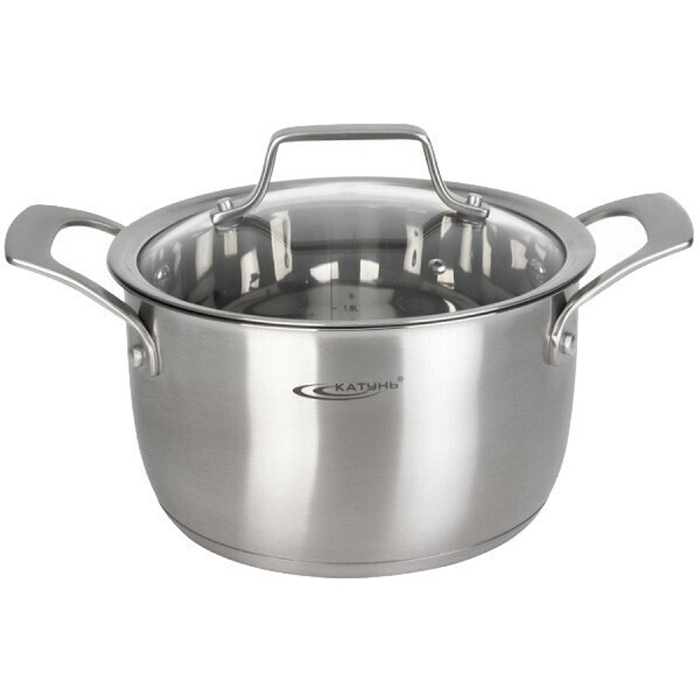 КТ10-D-24 Кастрюля 5,8л нерж сталь ГАЛАТЕЯ КАТУНЬ (1/4)