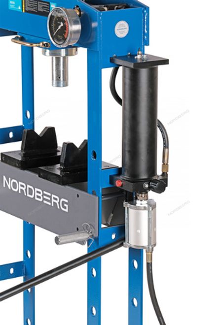 Цена на NORDBERG (N3620A) Гидравлический пресс, 20 т, ручной и пневмопривод