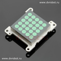 Зеленый LED 5x5
