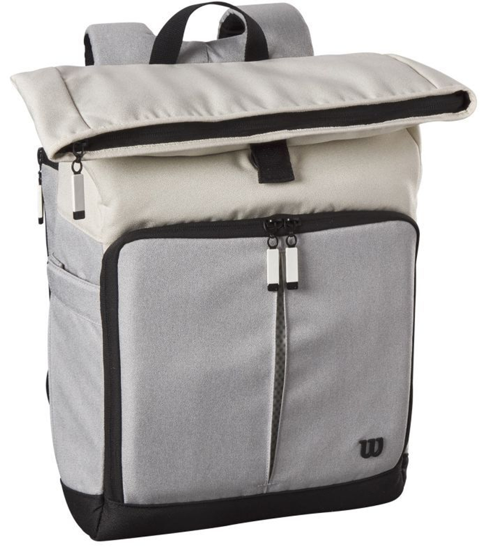 Рюкзак теннисный Wilson лайфстайл Foldover Backpack - grey/blue