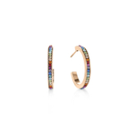 Серьги Coeur de Lion Multicolor-Rosegold 0139/21-1577 цвет мультиколор