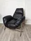 Кресло Jupiter, черная кожа