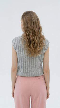 Жилет НК816-03 серый