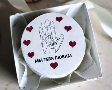 Бенто торт с картинкой