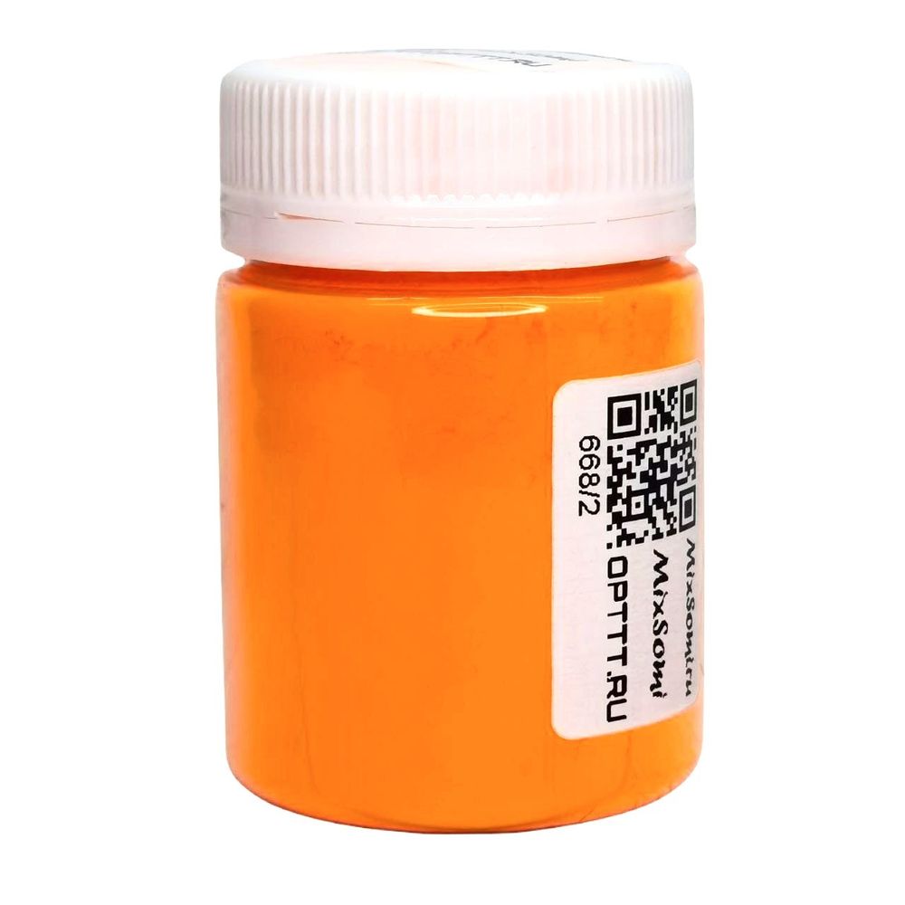 НЕОНОВЫЙ ФЛУОРЕСЦЕНТНЫЙ ПИГМЕНТ 668/2 UNIVERSAL - ЖЁЛТО-ОРАНЖЕВЫЙ - розница / опт