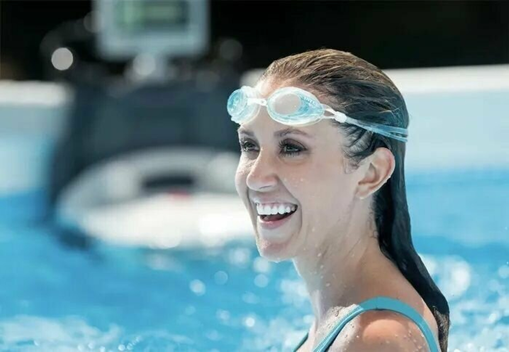 Очки для плавания Intex 55684 "Sport Relay" от 8 лет, розовые