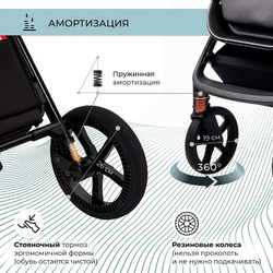 Детская коляска Sweet Baby Elegante 3 в 1 SBL GL Blue