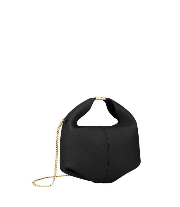 Сумка Polene Béri EDITION TEXTURED BLACK CHAIN