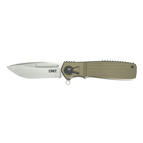 Складной нож CRKT K270GKP Homefront c клинком из стали AUS-8, рукоять алюминий