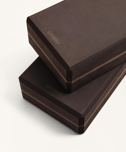 OYSHO Набор блоков для йоги, коричневый