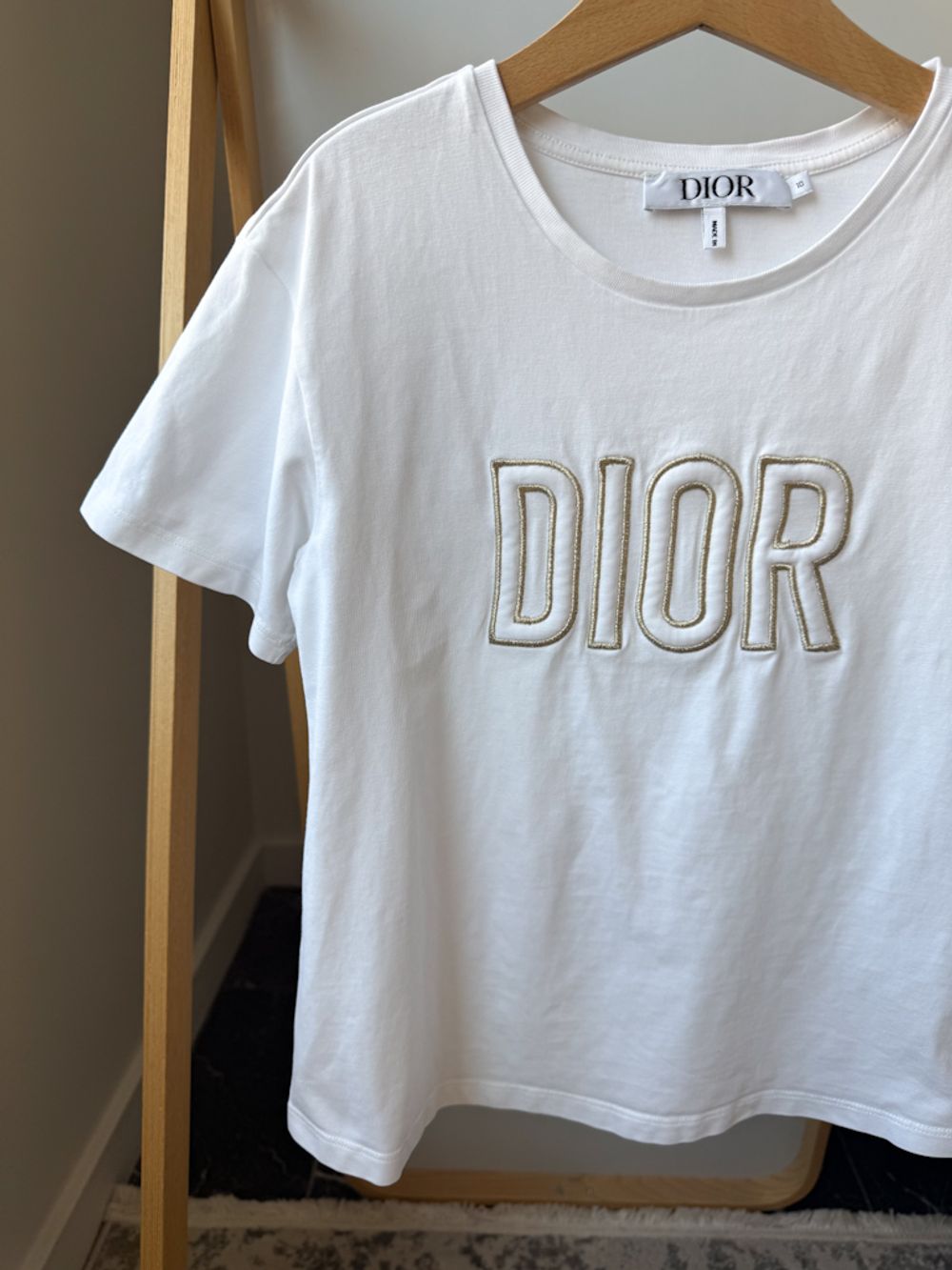 Хлопковая футболка Dior, 140