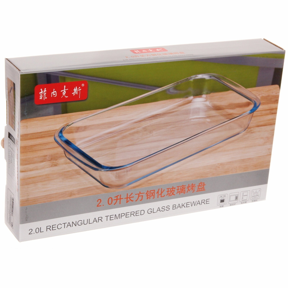 Форма для запекания «Fenix» 2л прямоугольная 34*20,5*5,5см