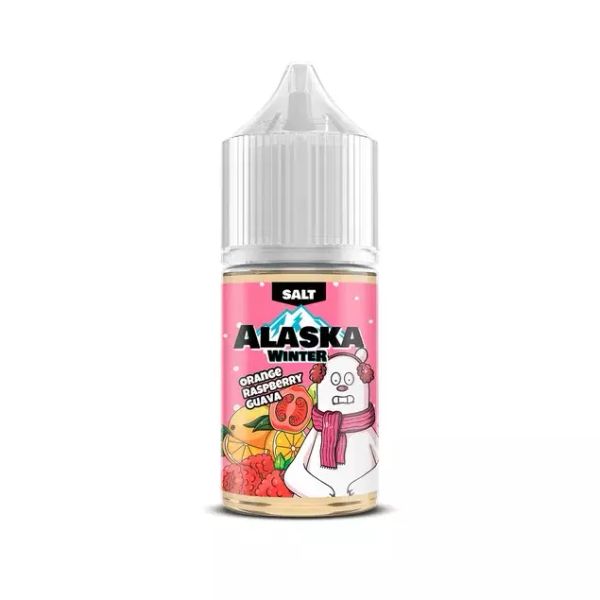 Купить Жидкость Alaska Winter Salt - Orange Raspberry Guava 30 мл