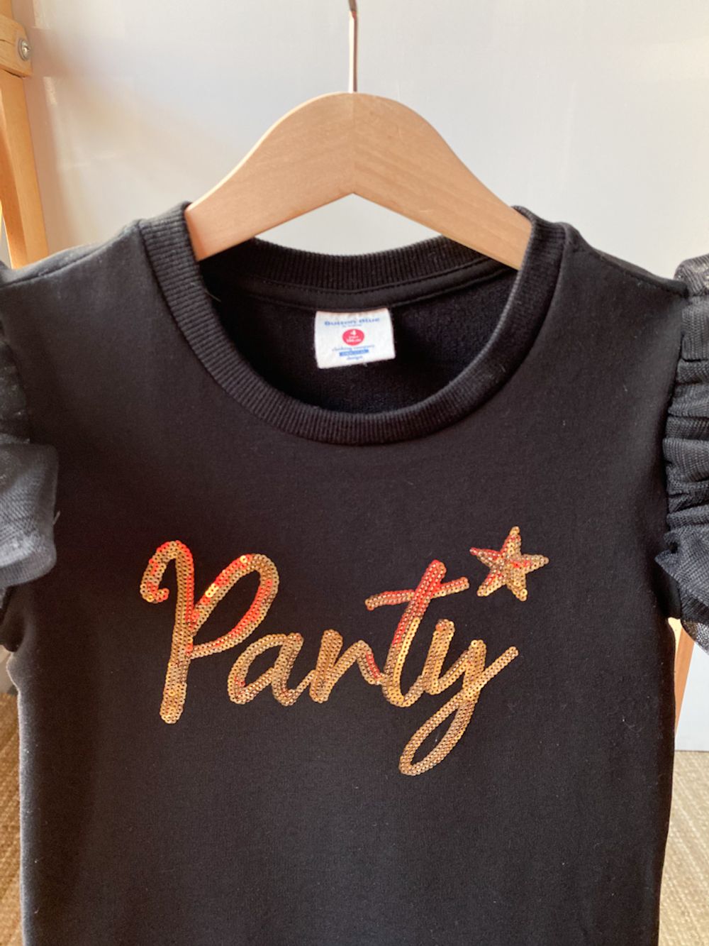 Новое хлопковое платье Button Blue, 104