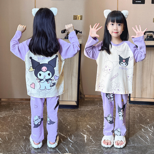 Хлопковая пижама "Kuromi Purple"