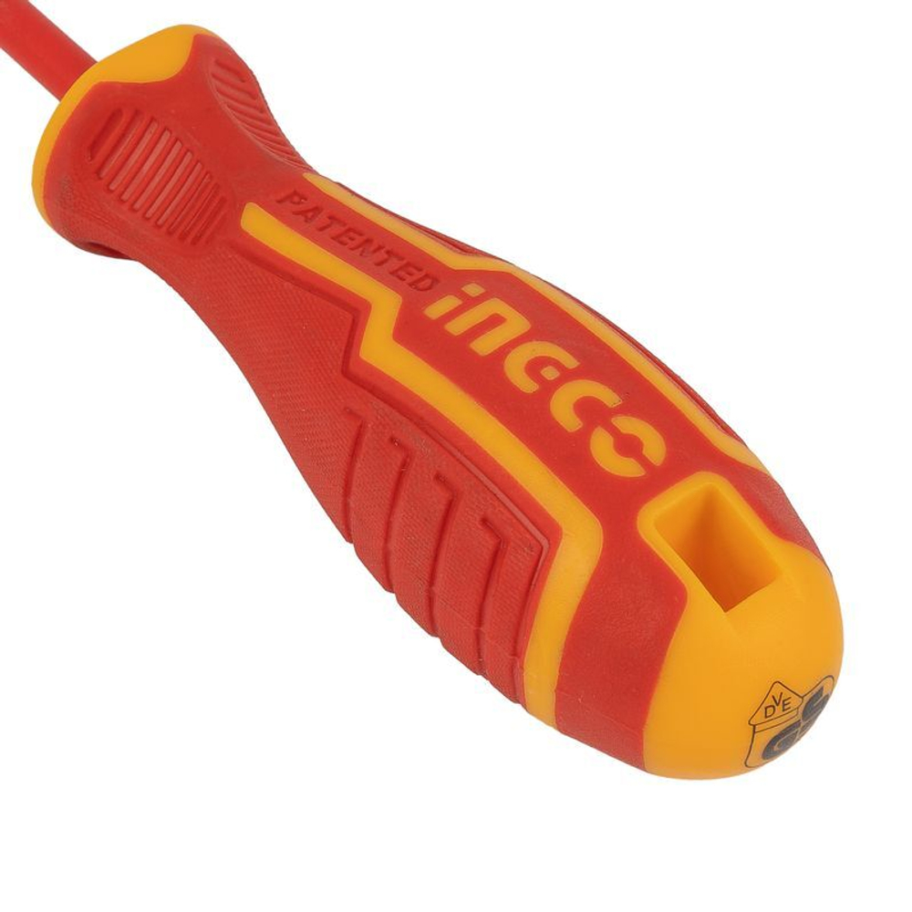Отвертка диэлектрическая 75 мм SL3 Cr-V мм INGCO INDUSTRIAL HISD81З075