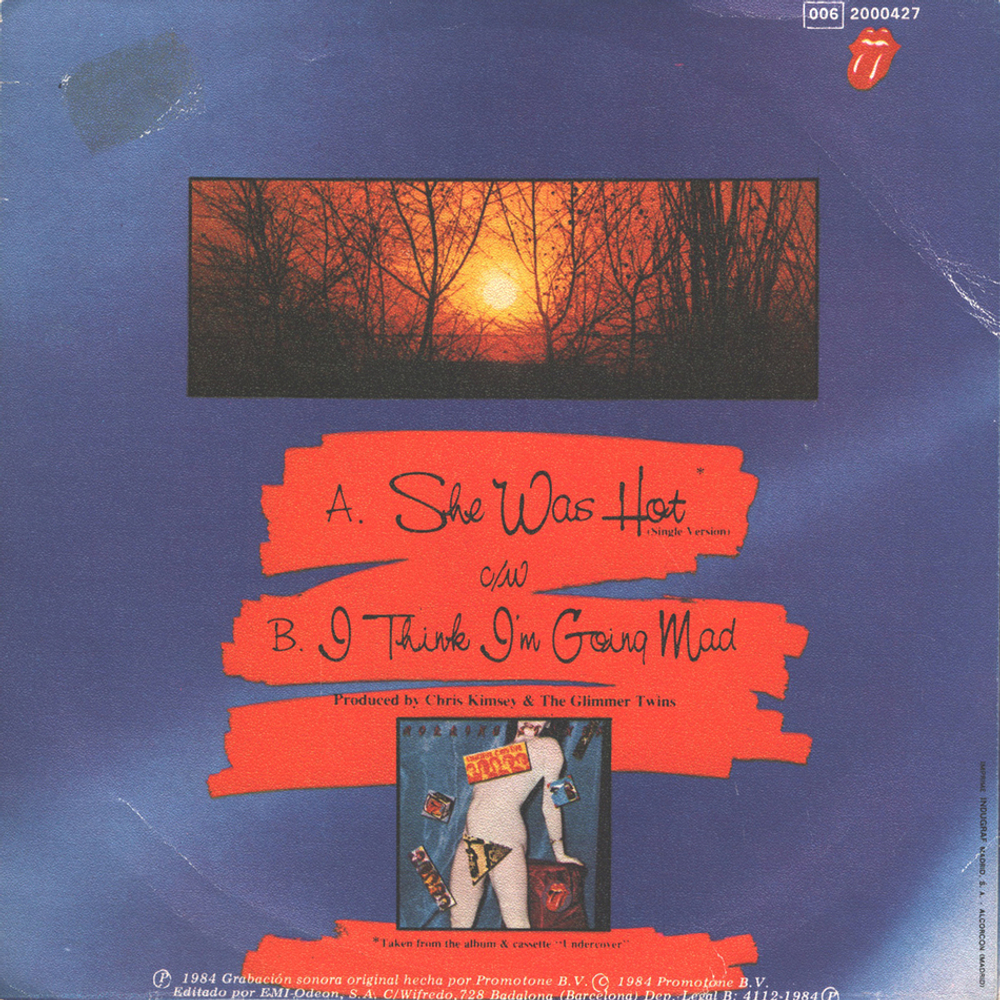 The Rolling Stones / She Was Hot (7" Vinyl Single)