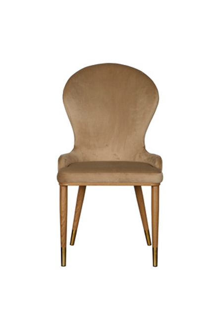 Стул обеденный Ist Casa Констанция, бежевый, орех