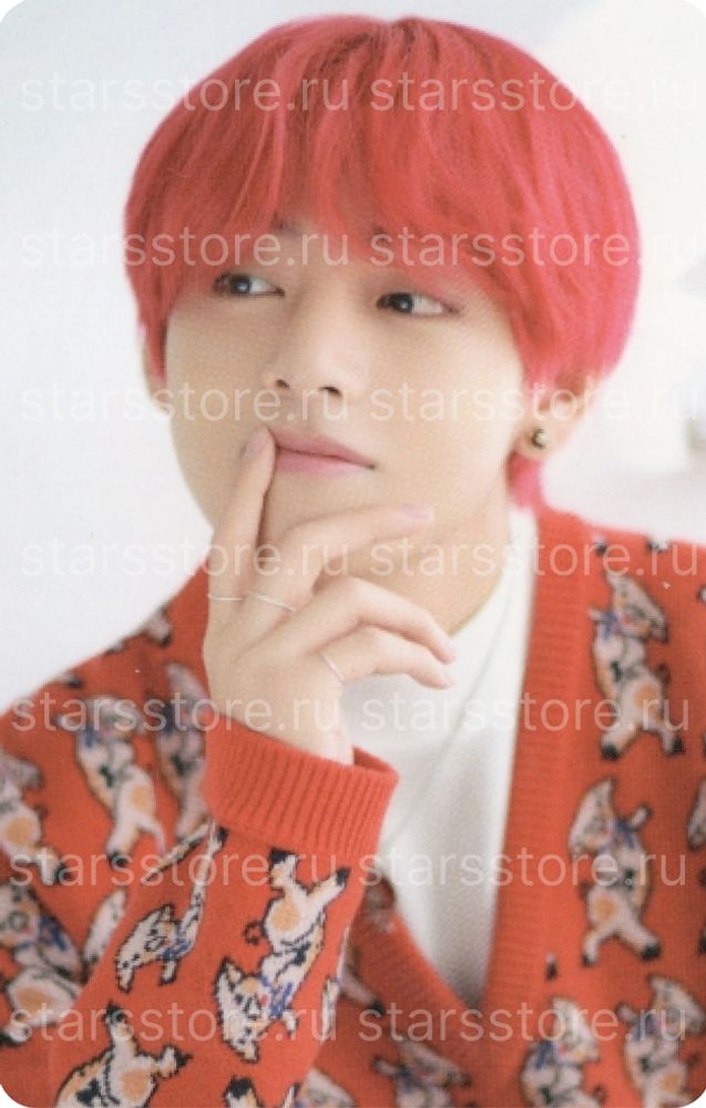 Фотокарта V DICON PHOTOCARD 101 : CUSTOM BOOK Фотокарта V DICON PHOTOCARD 101 : CUSTOM BOOK