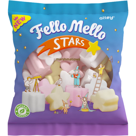 Маршмелоу Fello Mello звезды 85 гр