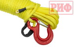 Трос для лебёдки синтетический 10 мм/25 м (готовый) РИФ