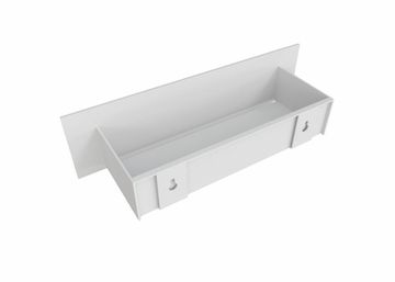 Полка-органайзер с одной секцией Loco 30 (белый)